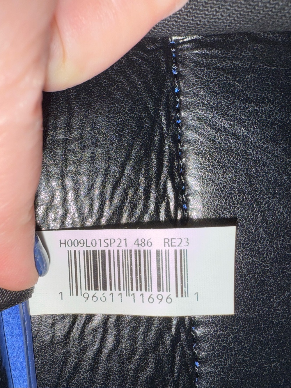 Marc Jacobs The Leather Small Tote Bag - Cobalt/Blue Sea - Picture 12 of 13